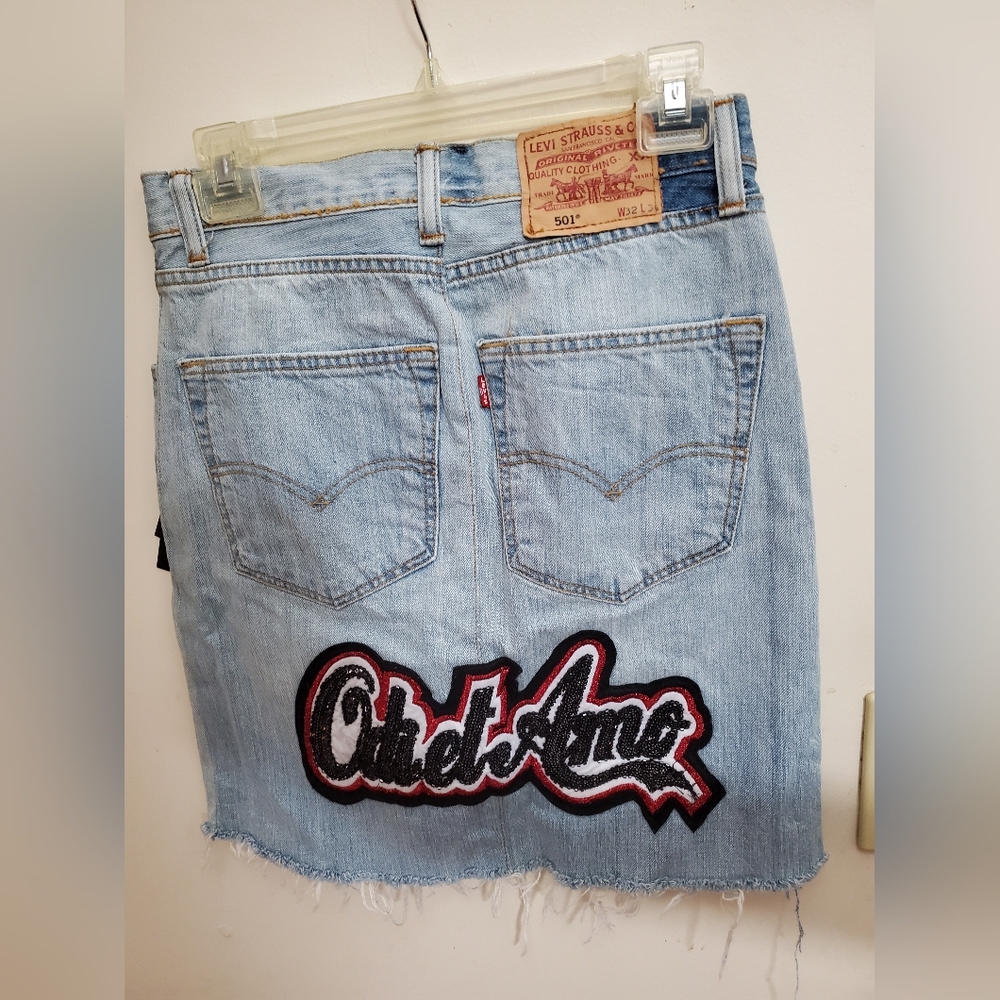 Sz S NWT Odi et Amo repurposed skirt